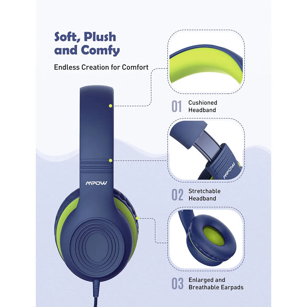 SAFETUNES Kids Noise Limiting Headphones